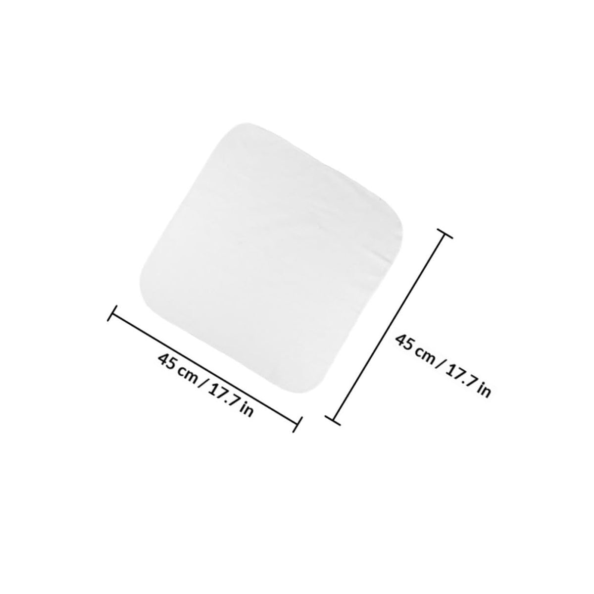 Cotton Gauze Filter Cloth 45x45cm 5pcs D8925