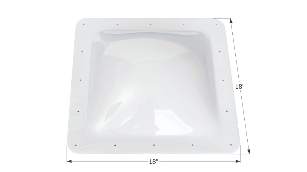 White RV Skylight E86568