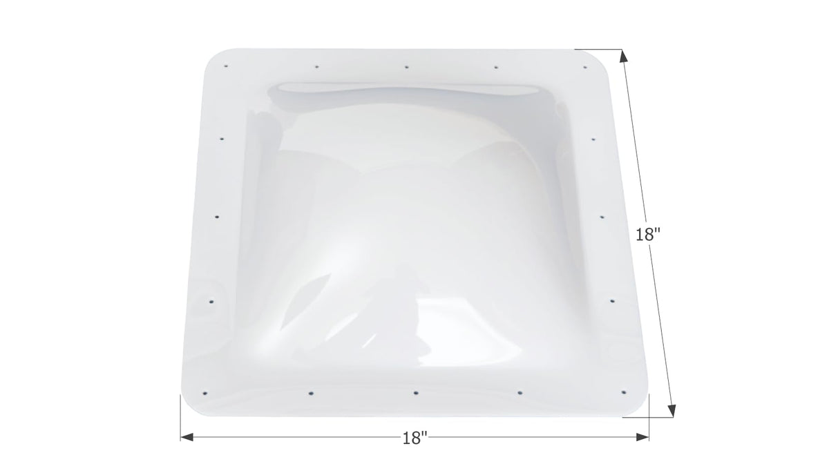 White RV Skylight E86568
