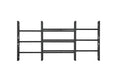 Black Adjustable Window Security Bars W509