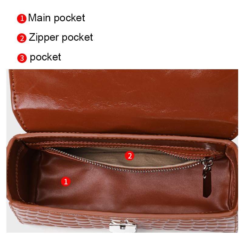 Genuine Cowhide Crocodile Embossed Crossbody Shoulder Bag Q4300