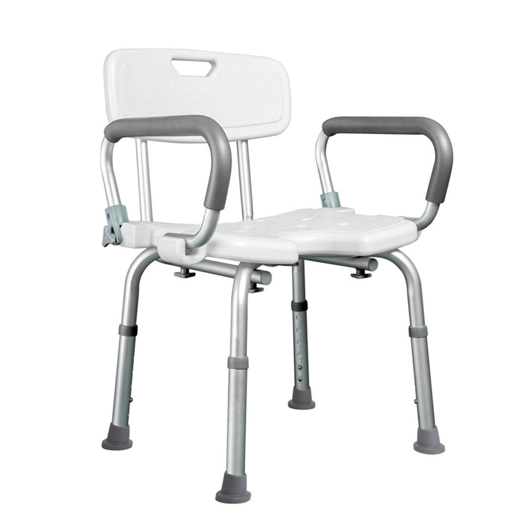 Padded Shower Chair with Arms and Back I799363