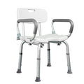 Padded Shower Chair with Arms and Back I799363