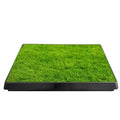 Indoor Outdoor Dog Potty with Artificial Turf Grass Mat 25x20 in S33553