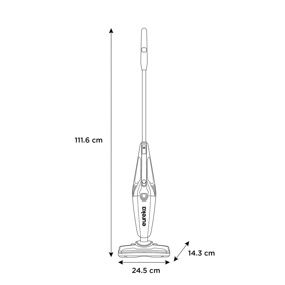 Blue 3-in-1 Stick Handheld Vacuum Cleaner E5305