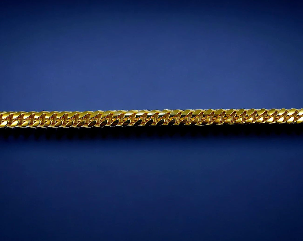 14K Yellow Gold Miami Cuban Chain 2mm-16mm W554