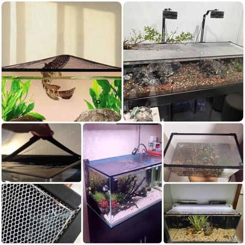 Aquarium Anti-Jump Net Cover (55.1" x 23.6") K1857
