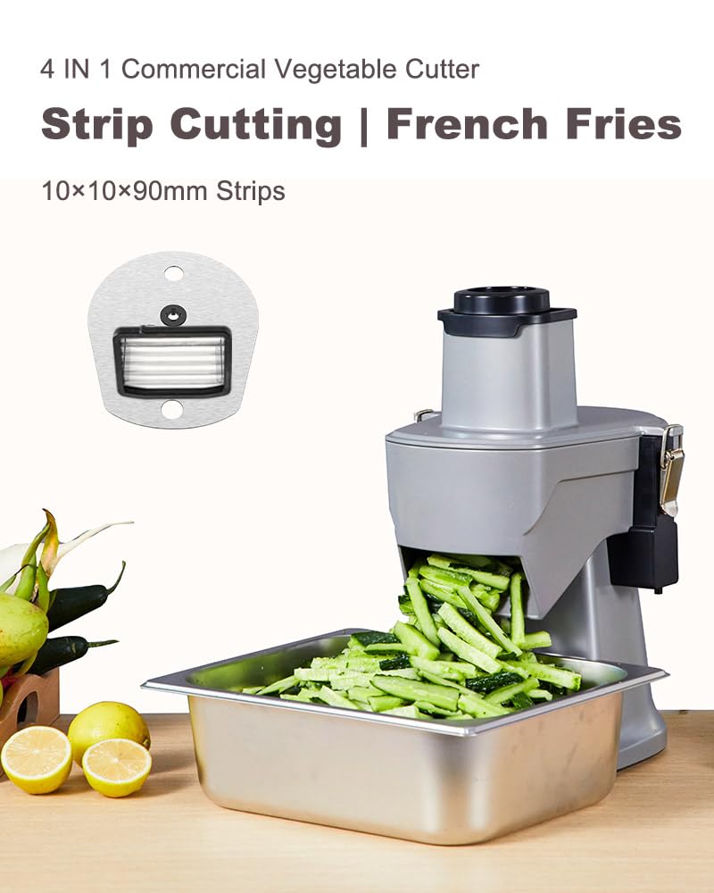 4 in 1 200W Electric Vegetable Chopper Slicer Dicer Shredder N9423