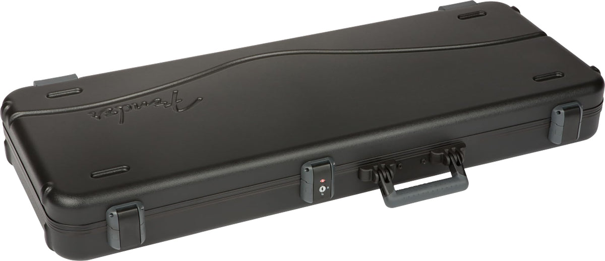 Black Molded Guitar Case with Guitar Strap and 24-Pack Picks P727