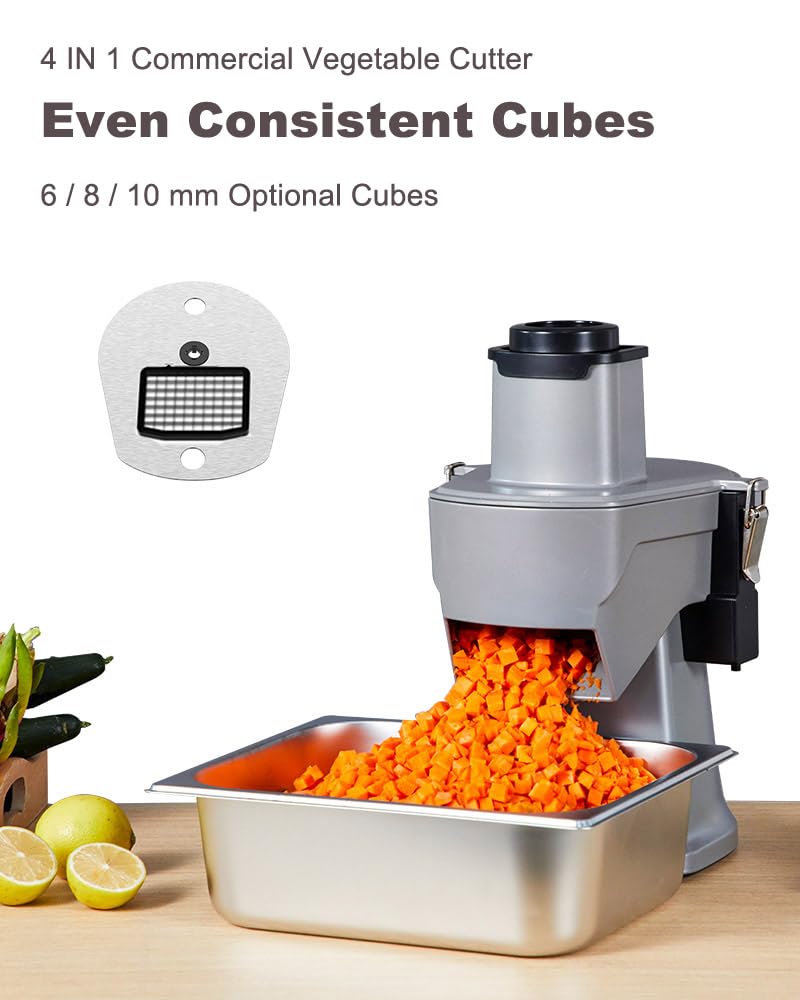 4 in 1 200W Electric Vegetable Chopper Slicer Dicer Shredder N9423