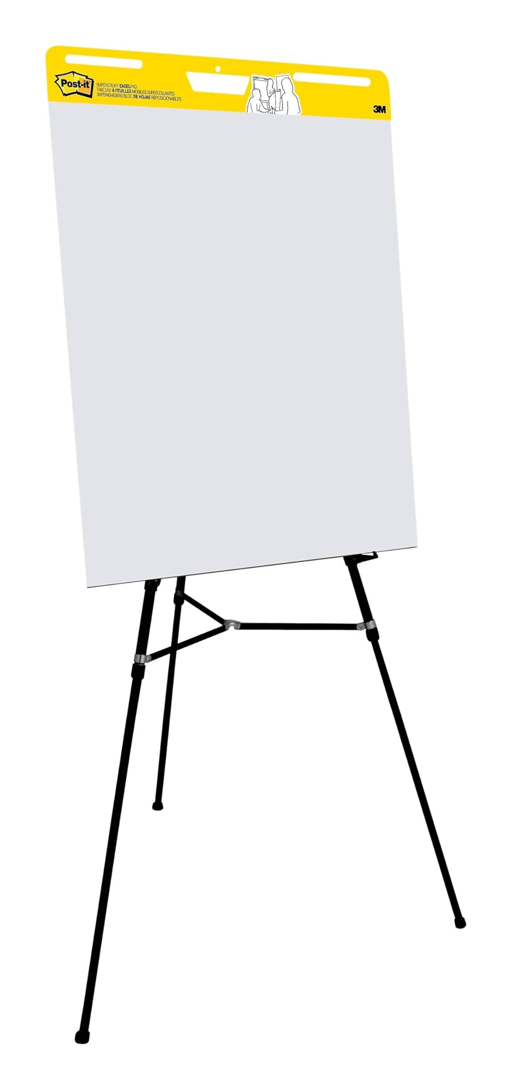 Super Sticky Easel Pad 25-Inch x 30-Inch White with Grid 30 Sheets/Pad O127