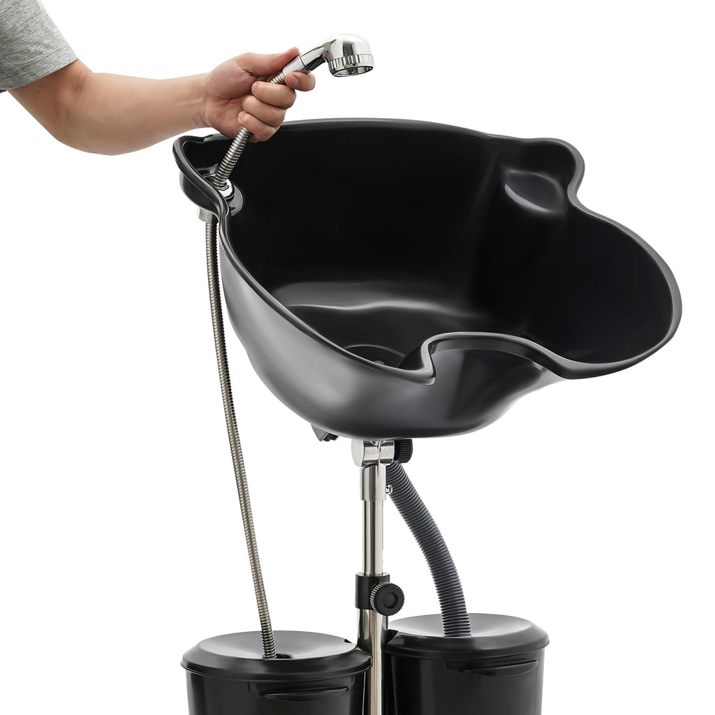 Portable Height Adjustable Shampoo Bowl A126