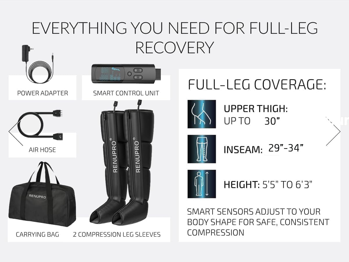 Air Compression Leg Massager T136