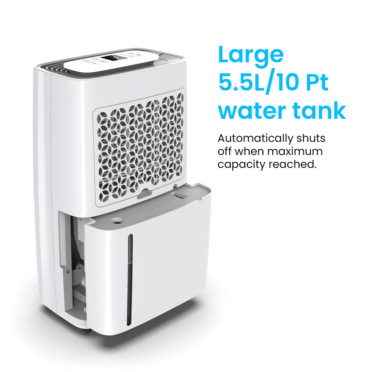 50 Pint Dehumidifier with Continuous Drain Hose J40559