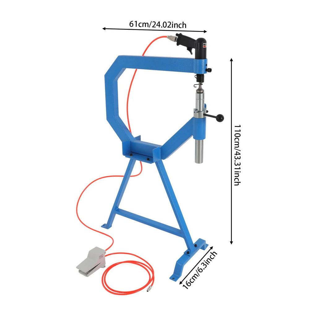 Pneumatic Planishing Hammer with Foot Pedal Z8337