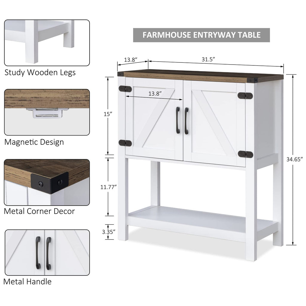 White Console Table G375824