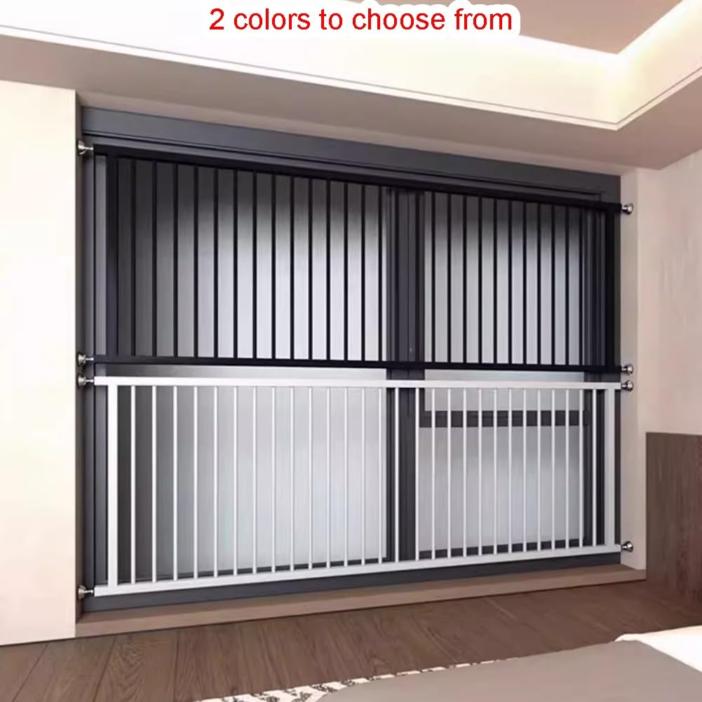 Black Adjustable Child Safety Window Guard J2792
