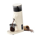 Electric Conical Burr Coffee Grinder with 60S Timer, White J508202