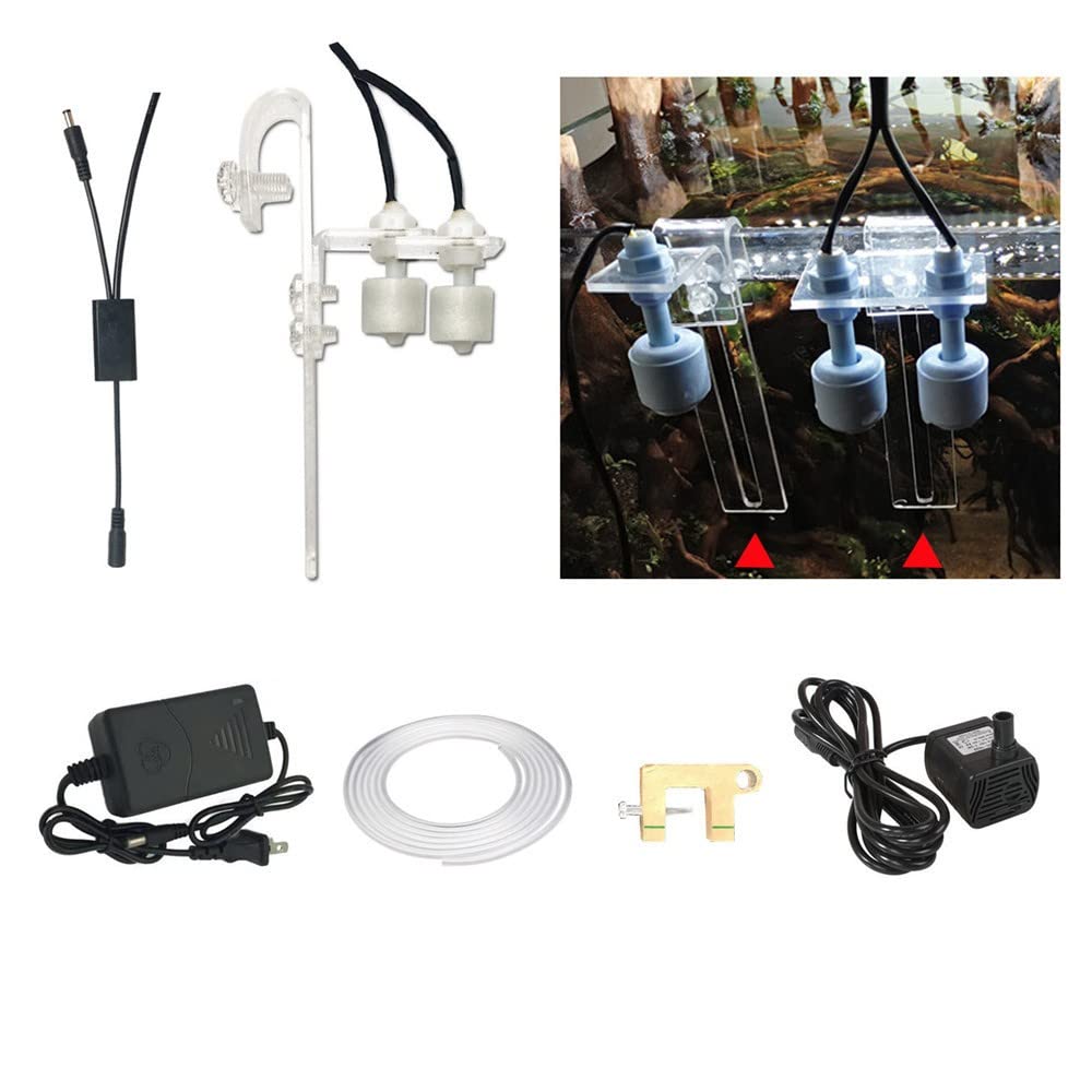 Aquarium Auto Top Up Off System DC Pump Water Level Sensor Float Switch A344276