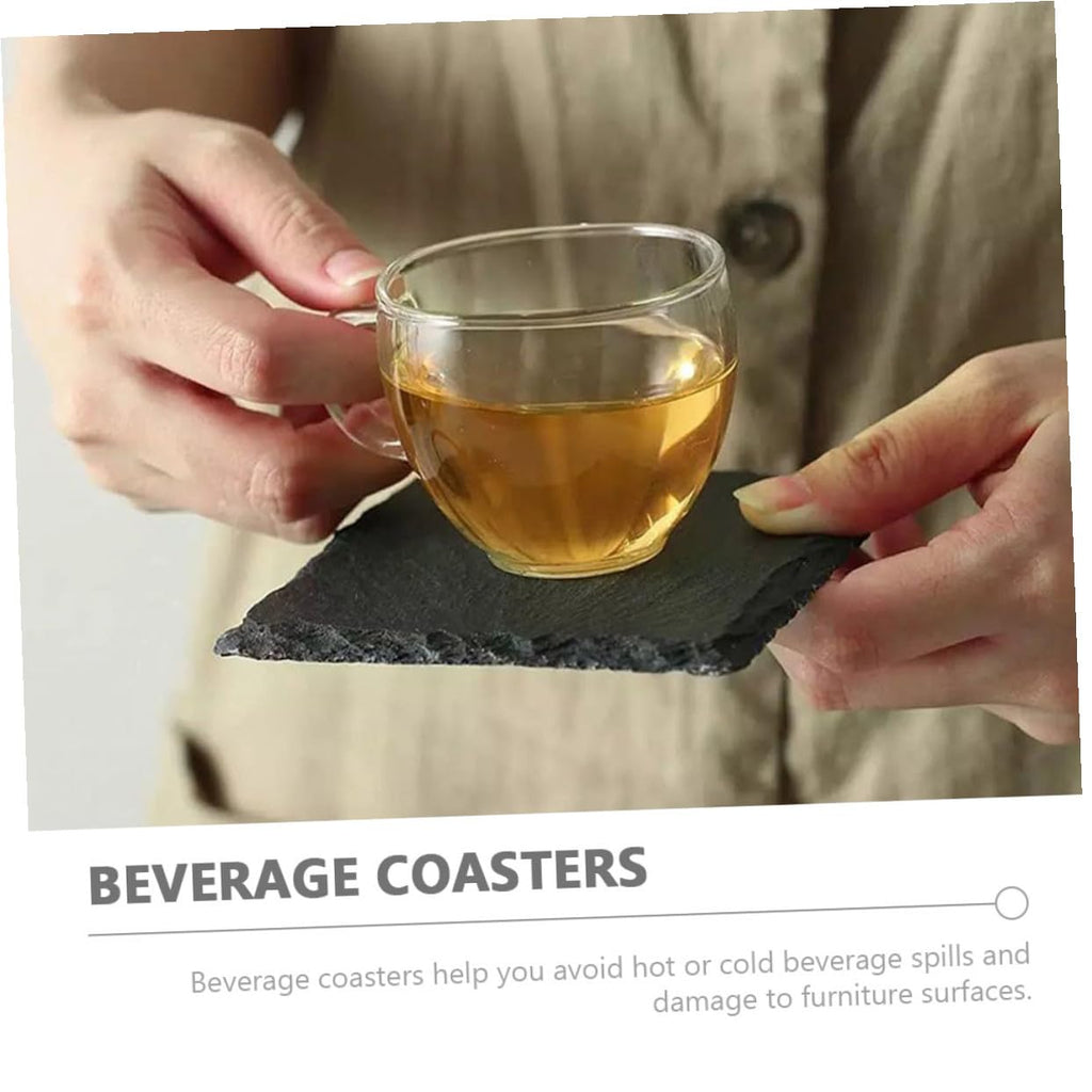 12pcs Natural Coasters S582