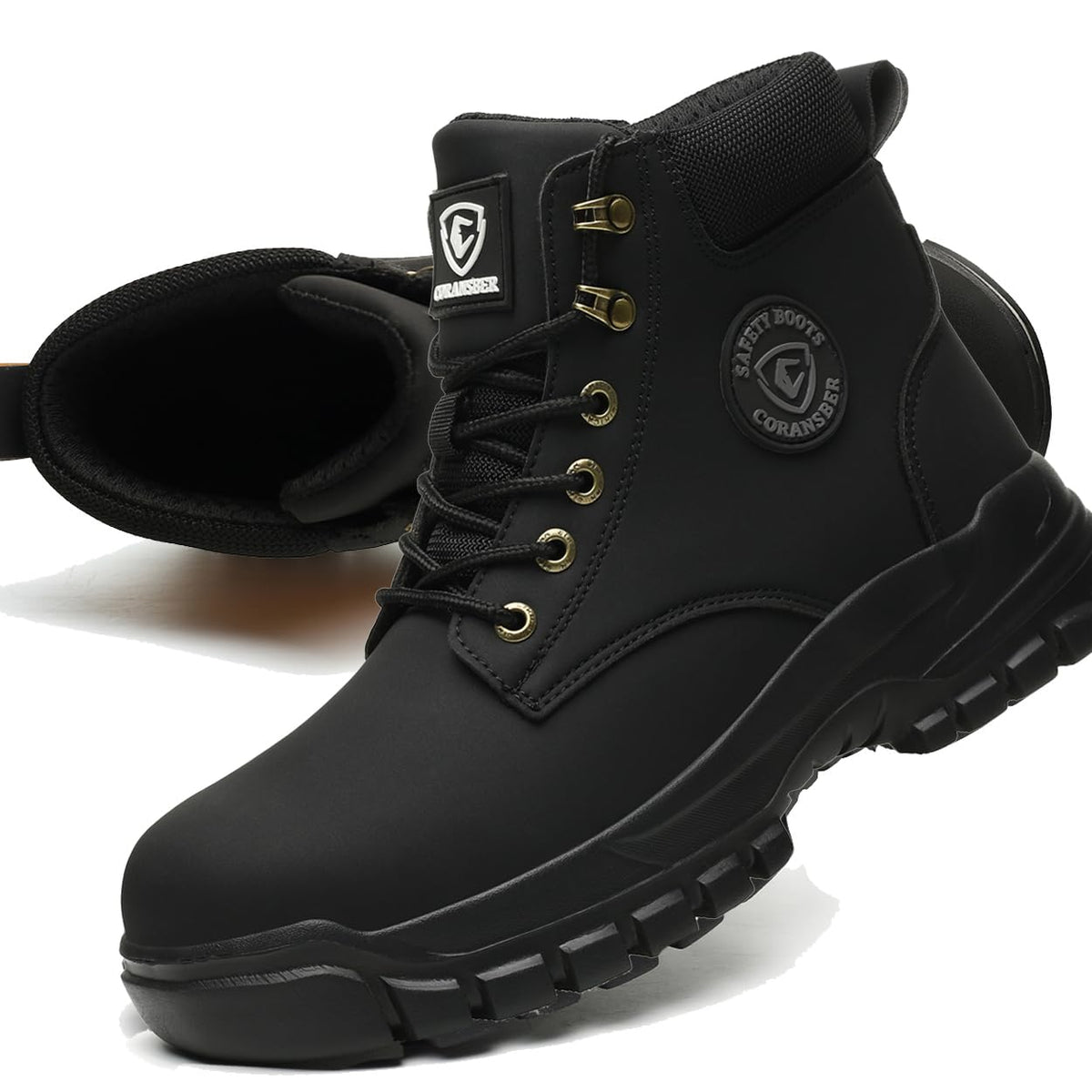 Waterproof Lightweight Steel Toe Safety Shoes B51779