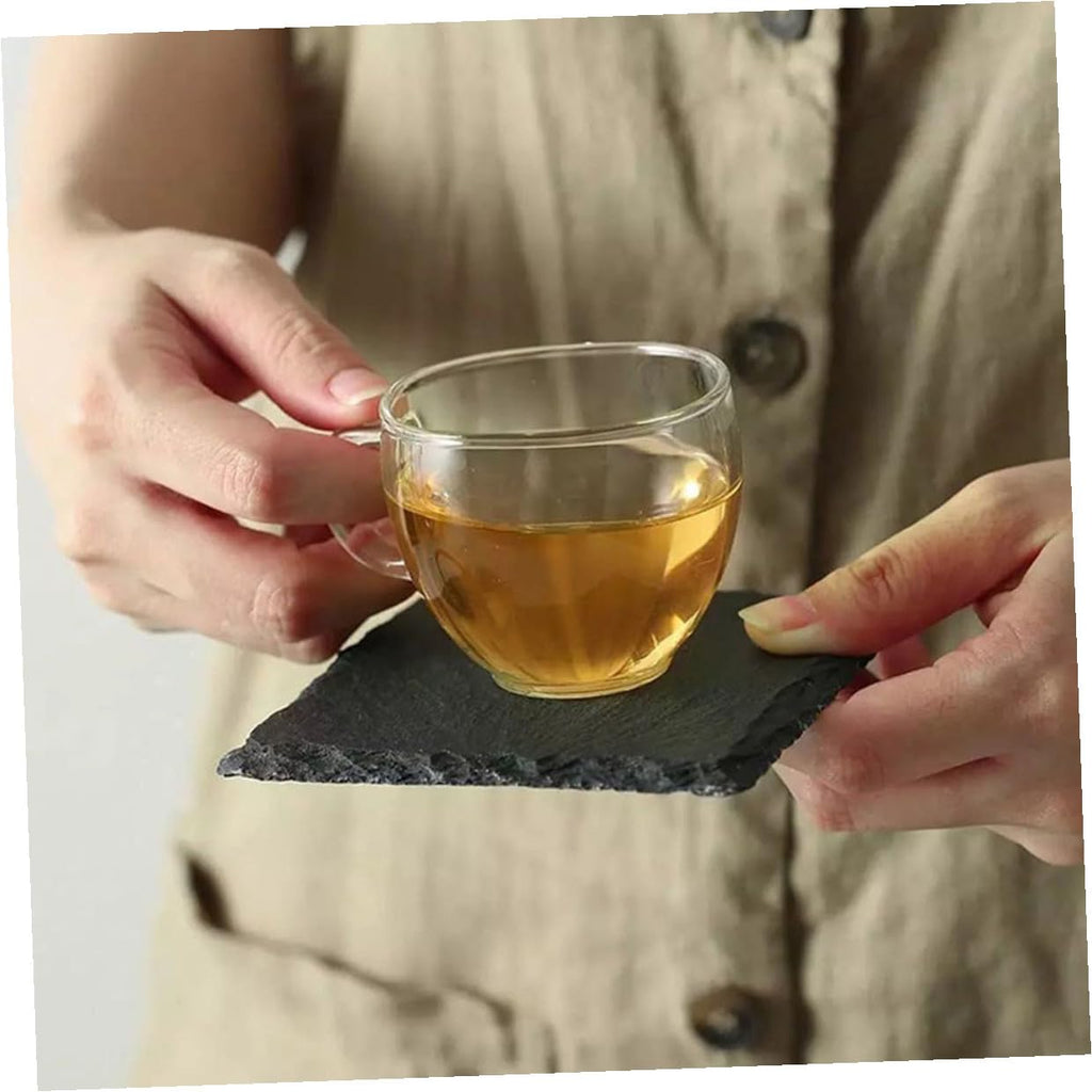 12pcs Natural Coasters S582
