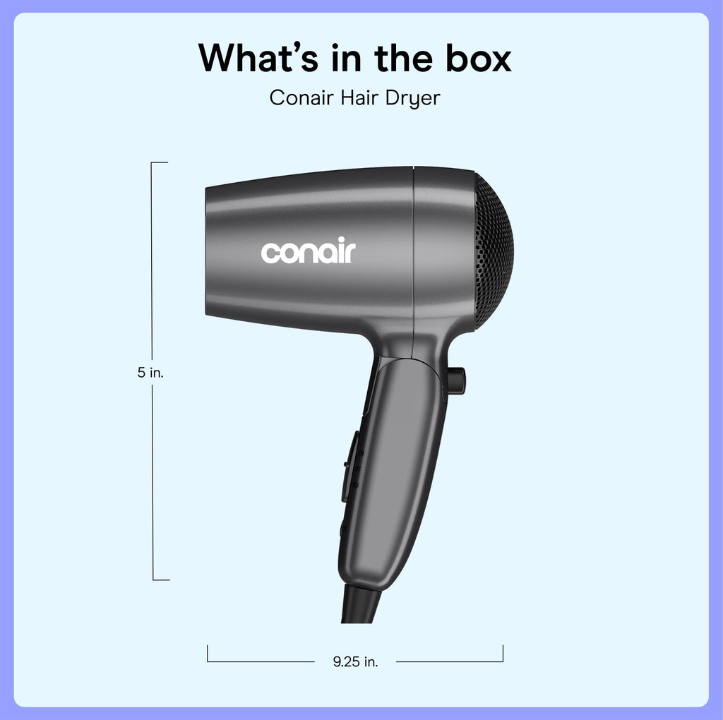 1875 Watt Travel Hair Dryer F3313