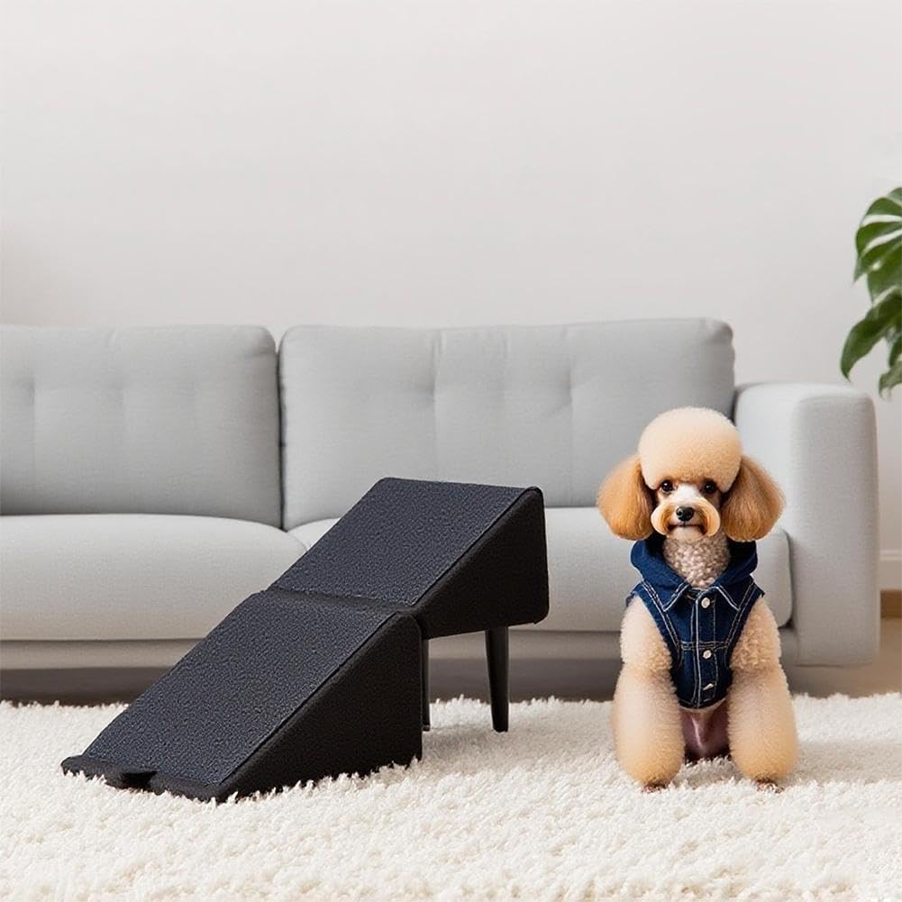 Foldable Dog Ramp Convertible Dog Steps Ottoman B6247