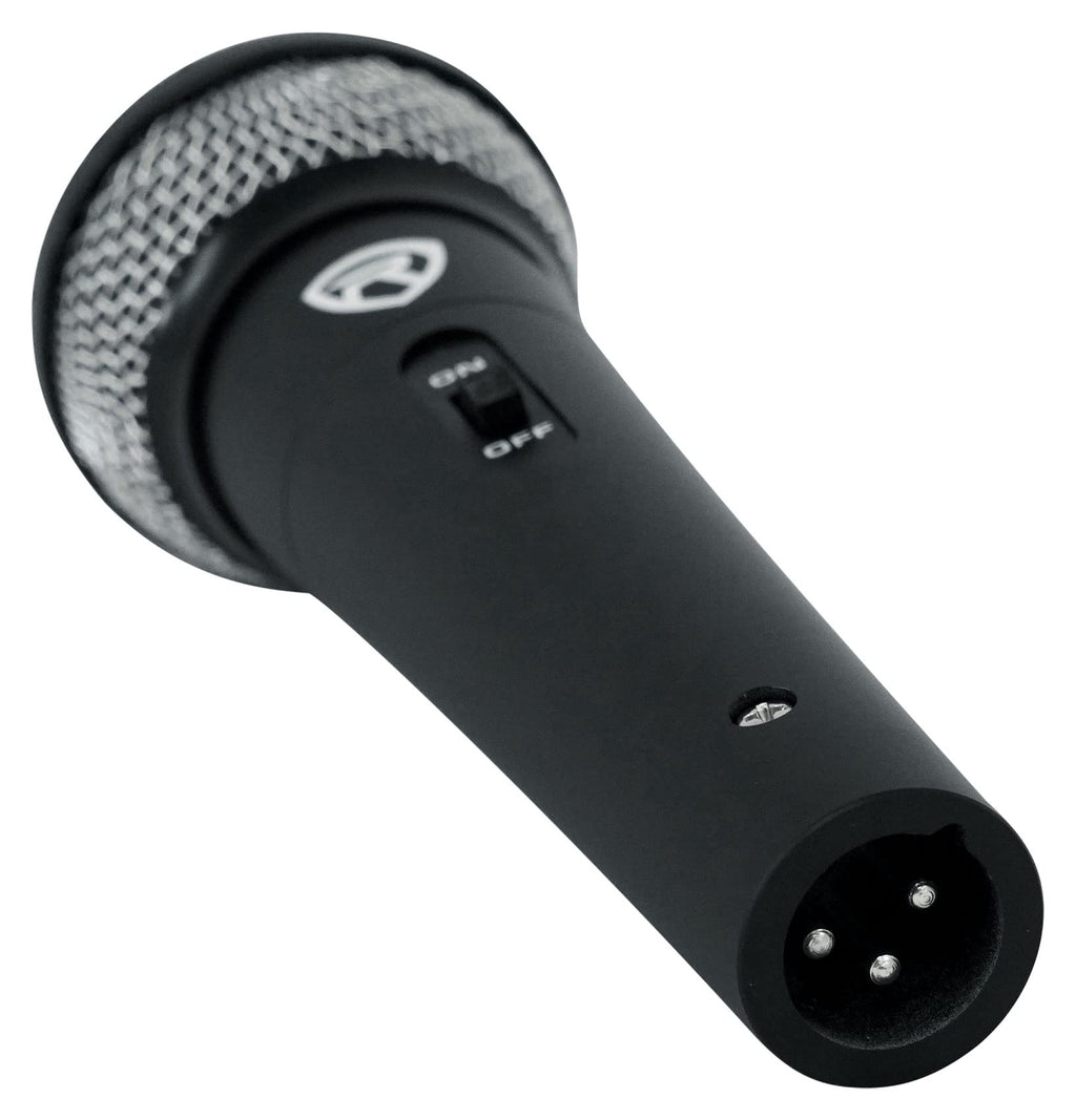 Powered PA Speaker Package with Mic Stands Cables U7392