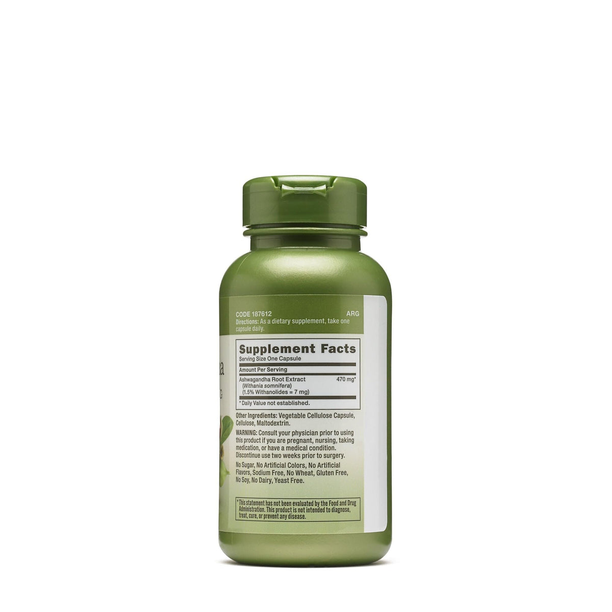 Ashwagandha Extract 470mg Vegetarian S1834