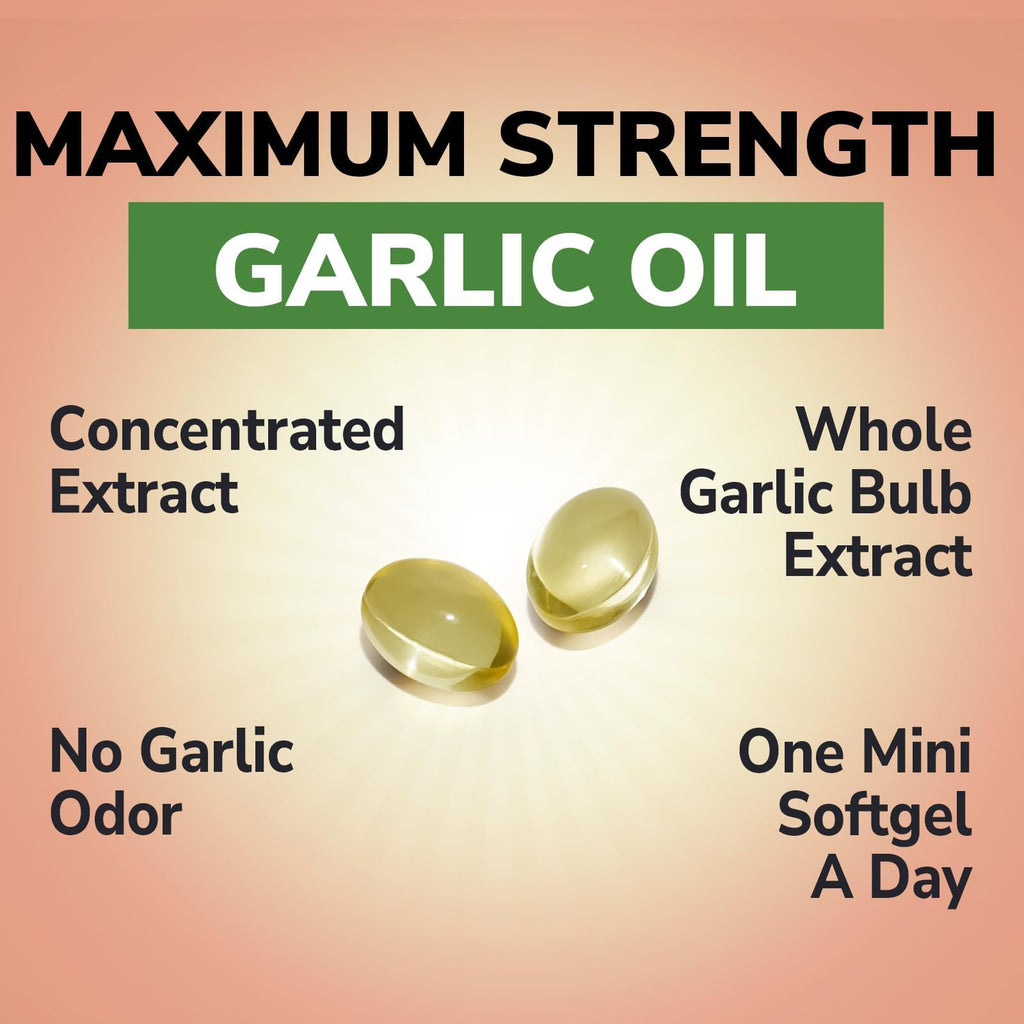 Odorless Garlic Oil 200 Softgels Y57088