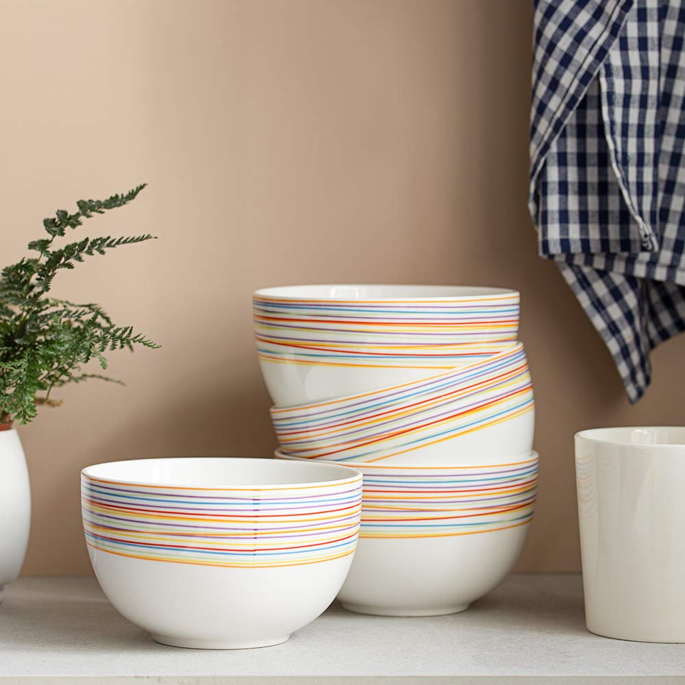5.8" 30 Ounces Ceramic Bowls Set of 4 F524837