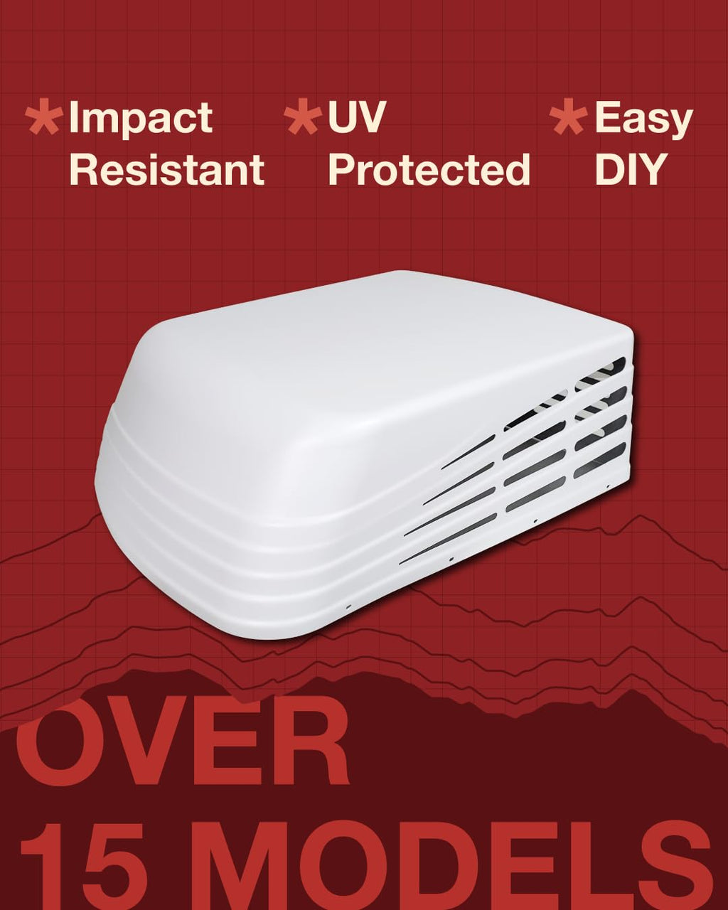 White A/C Shroud E9975