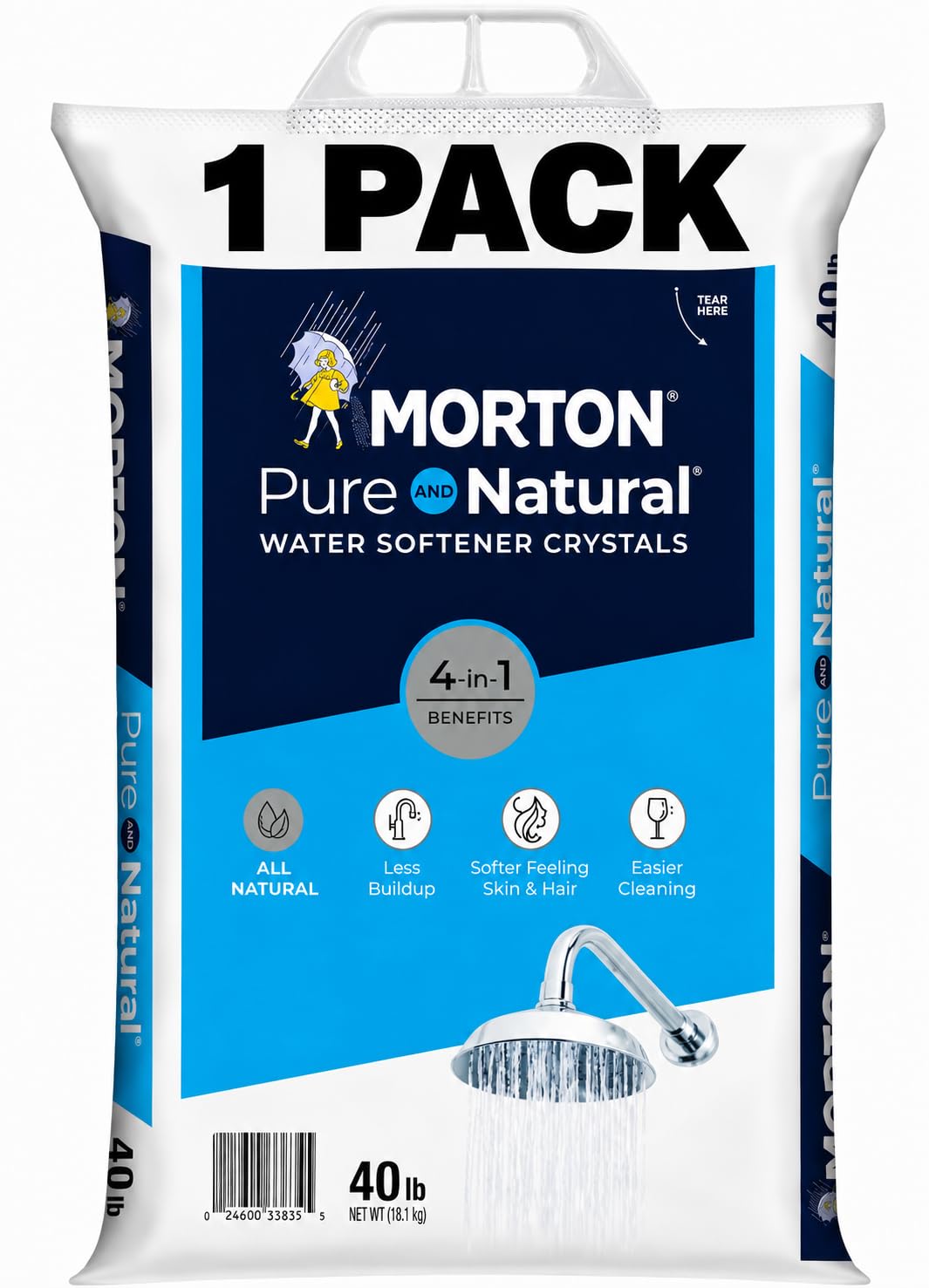 Water Softener Salt Crystals 40 pounds U5629