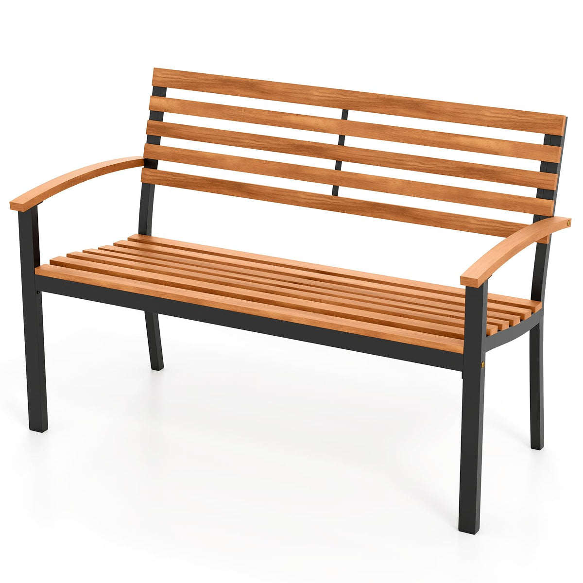 Acacia Wood 2-Person Outdoor Bench C4301