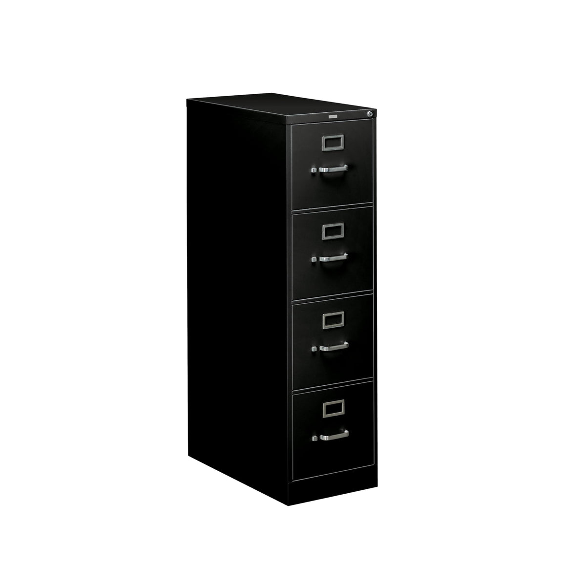 Black 4 Drawer File Cabinet L231052