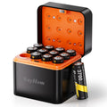 12 Pack Rechargeable AA Lithium Batteries with Charger F267