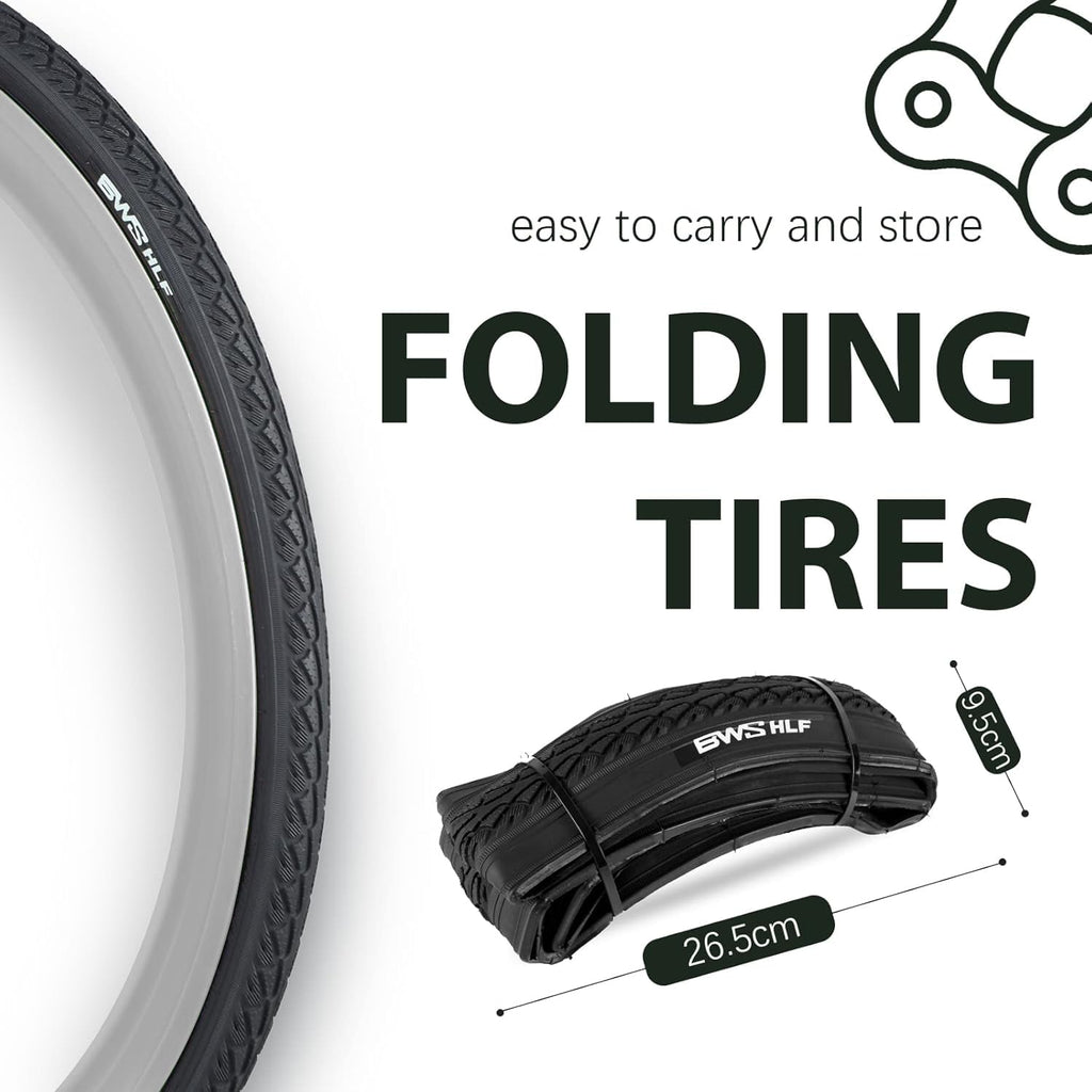 700x23/25/28/35c Road Bike Tire Folding Bead 2 Pack U81423