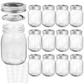 16oz Regular Mouth Mason Jars 12 Pack I4197