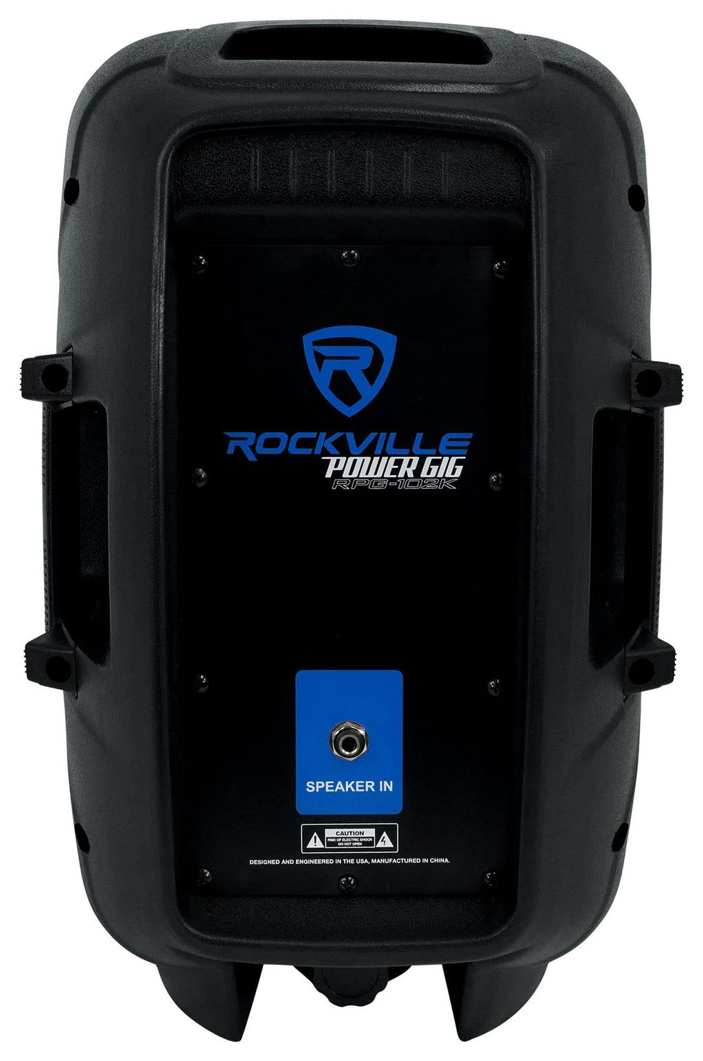 Powered PA Speaker Package with Mic Stands Cables U7392