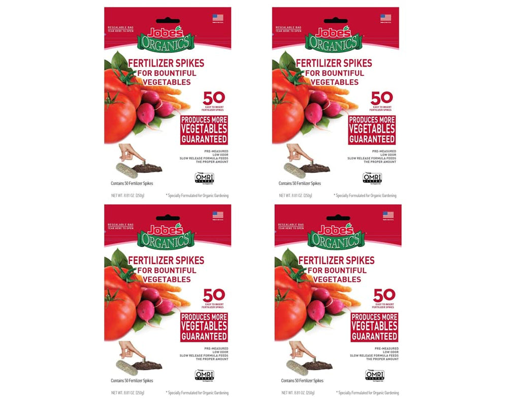 Organic Vegetable & Tomato Fertilizer Spikes, 50 Spikes C423879
