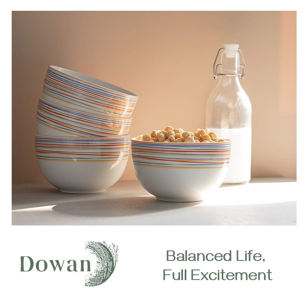 5.8" 30 Ounces Ceramic Bowls Set of 4 F524837