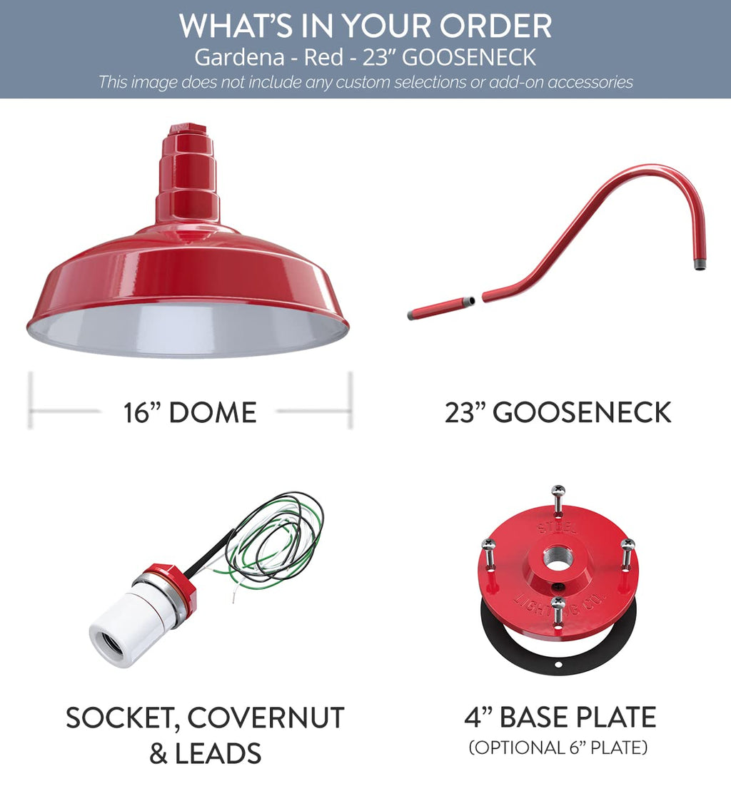 23" Gooseneck Barn Light Outdoor V83103