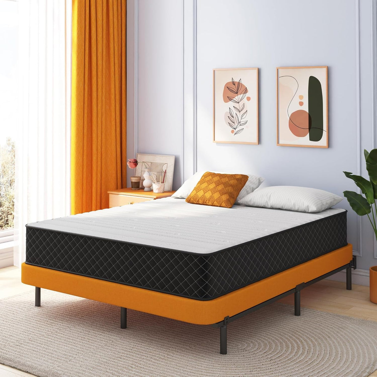 12 Inch Full Size Hybrid Mattress S436