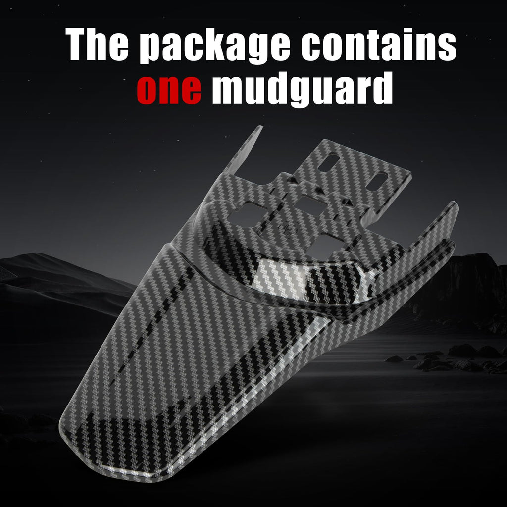 Electric Bike Rear Mudguard Protector ABS Plastic H9539