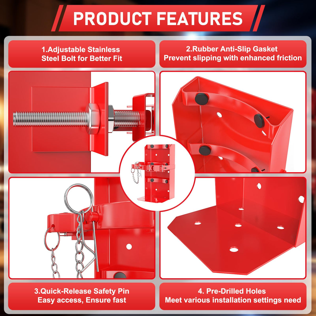 Heavy Duty Fire Extinguisher Mount M639670
