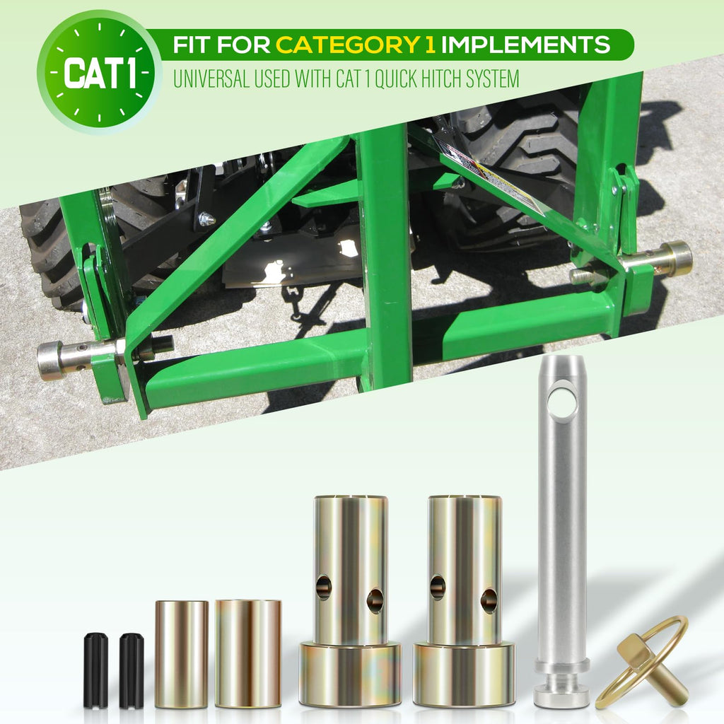Quick Hitch Bushing Kit with Top Link and Lynch Pin I295638