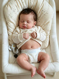 Realistic Silicone Full Body Girl Baby Doll with Hair J380