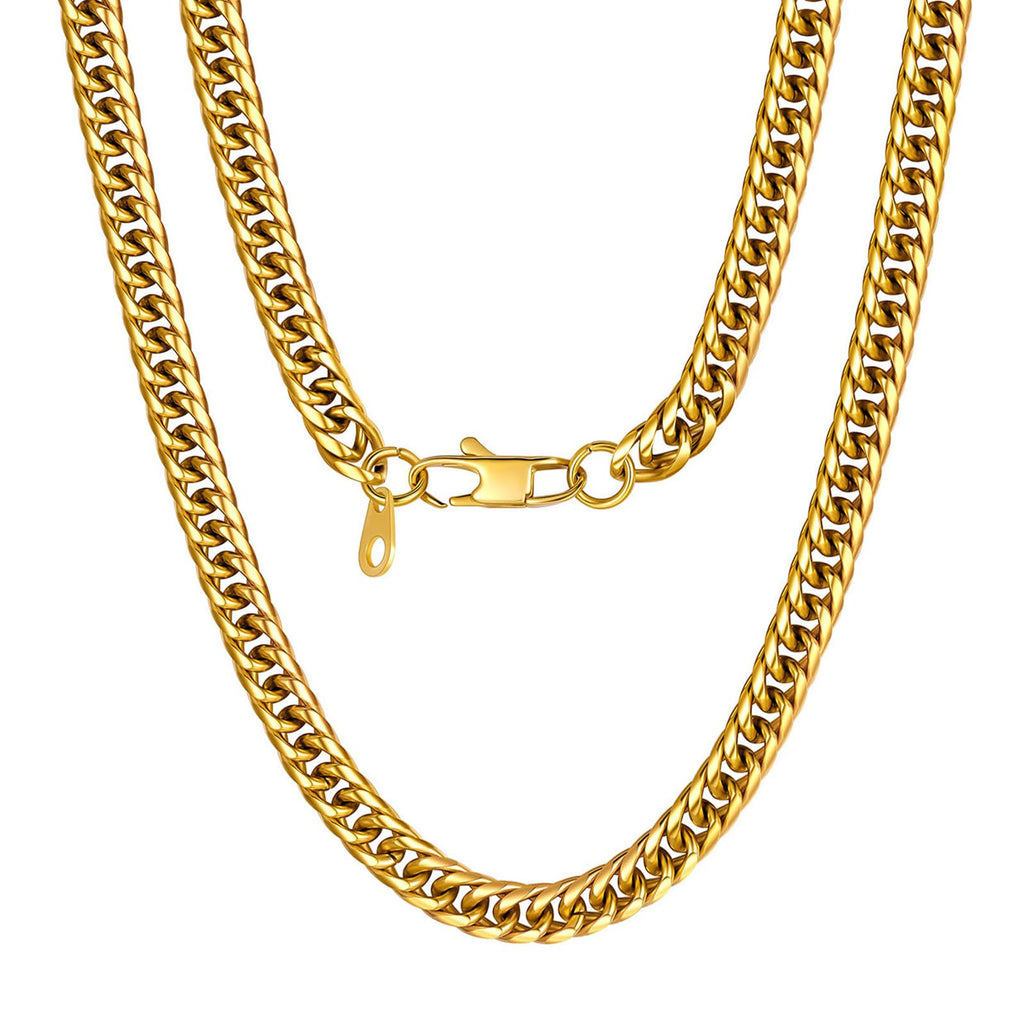 Cuban Link Chain Necklace L2584