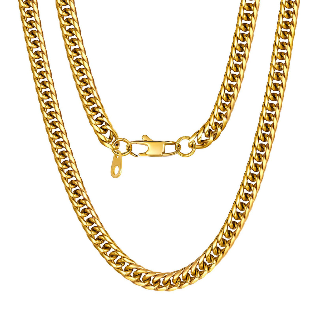 Cuban Link Chain Necklace L2584